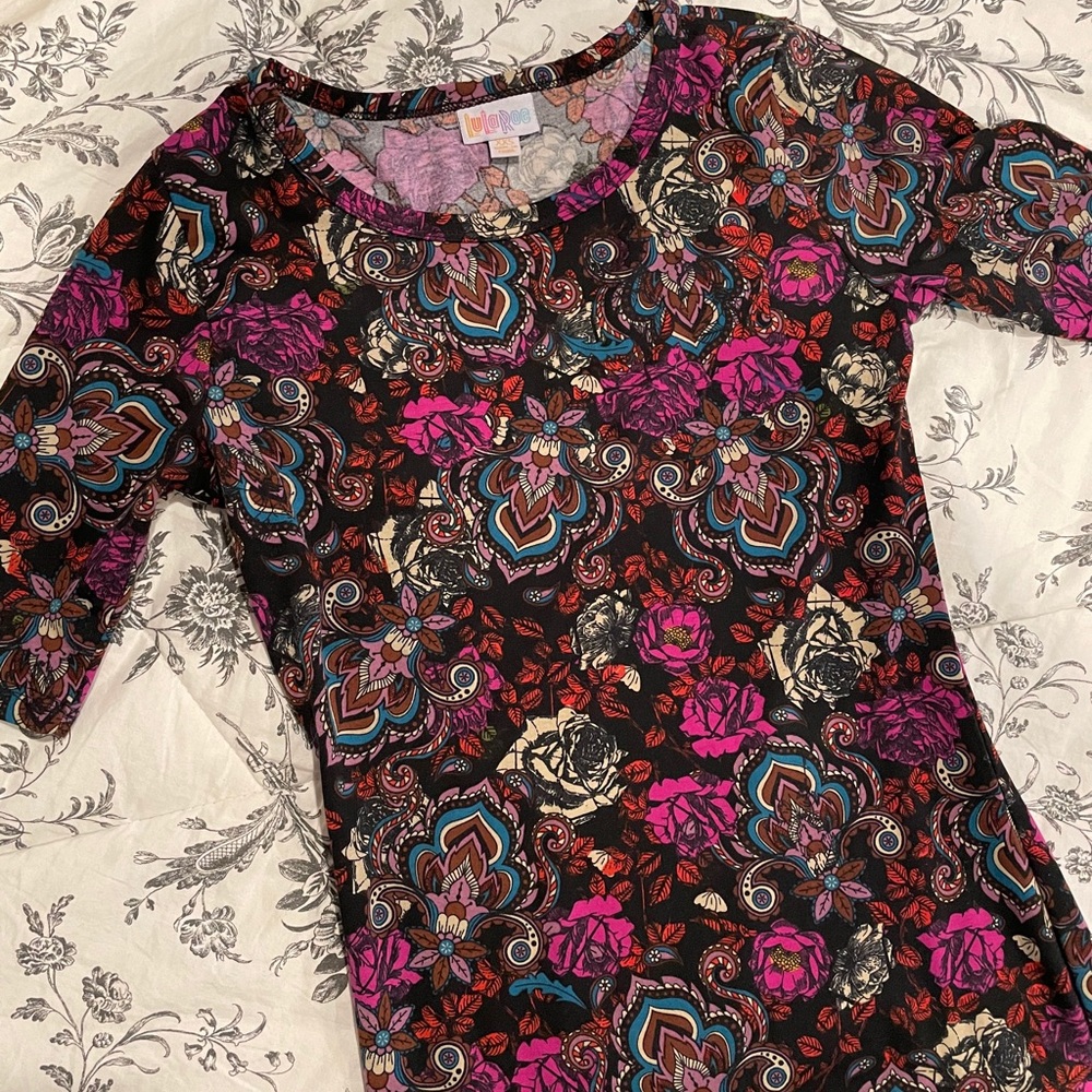 Lularoe Julia in floral print
